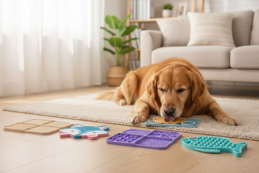 Lick mat for dogs