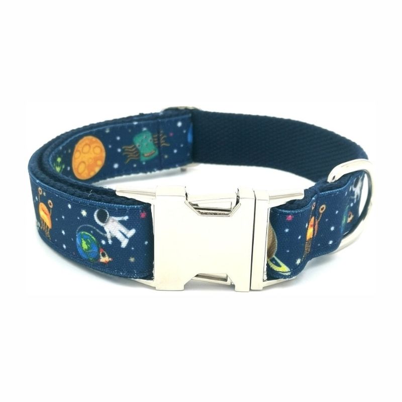 Personalised Starry Dog Collar for Big Dogs - BigDog Accessories™