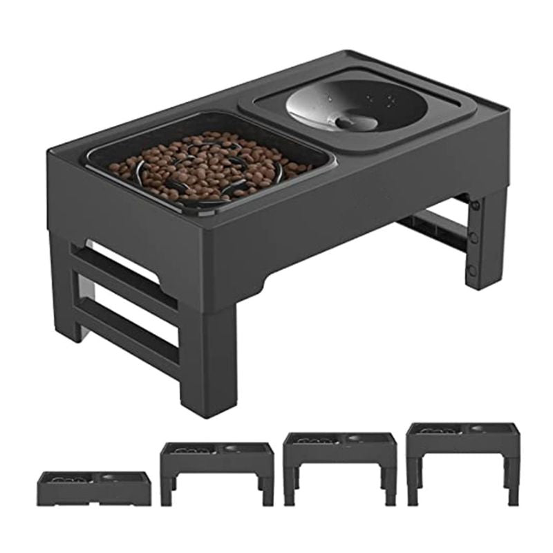 Elevated splash-proof dog bowl for large dogs - BigDog Accessories™