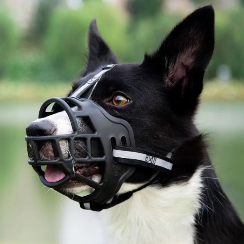 Three-point dog muzzle for large dogs - BigDog Accessories™