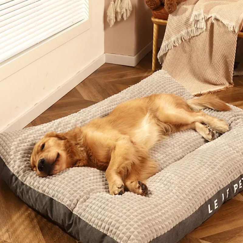 Ribbed dog bed for large dogs - BigDog Accessories™