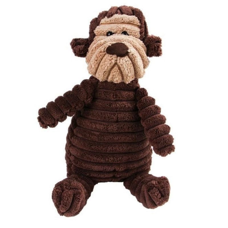 Monkey plush dog toy for big dogs - BigDog Accessories™