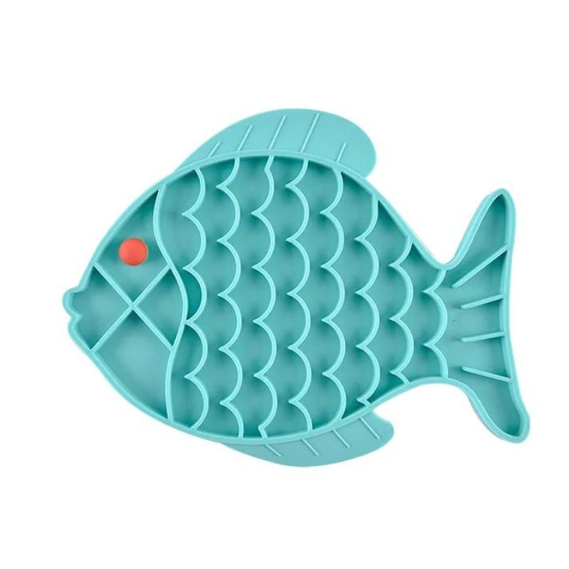 Fish-shaped lick mat for dogs - BigDog Accessories™